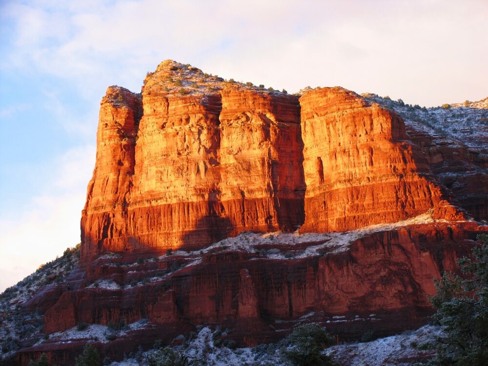 winter in sedona