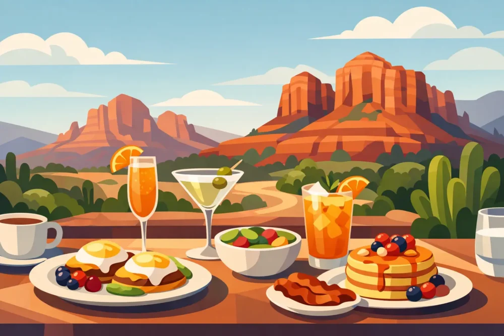 Best Sedona Brunch With Cocktails