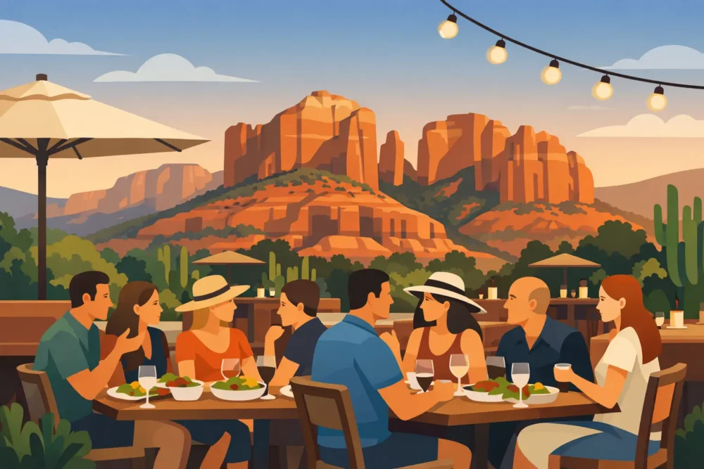 Best Sedona Restaurant for Large Groups