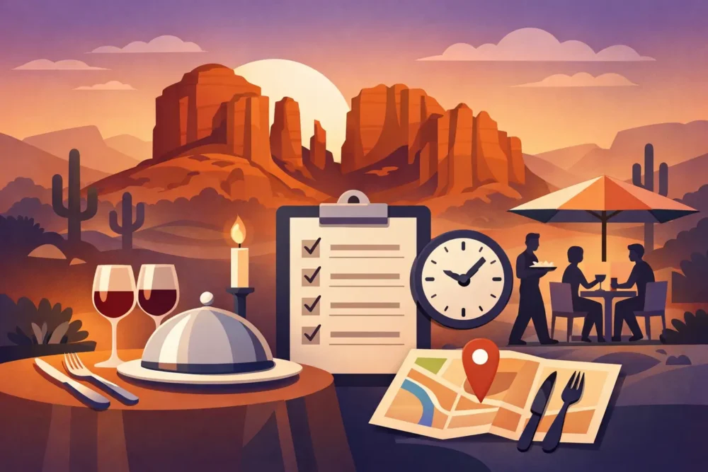 Sedona Dinner Reservations Restaurant Tips