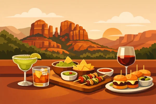 Sedona Happy Hour Food and Drinks Done Right