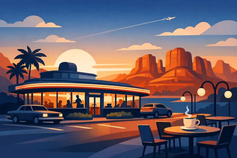 Why Modern American Diner Sedona Works