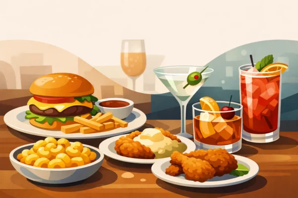 A Guide to Cocktail Pairing With Comfort Food