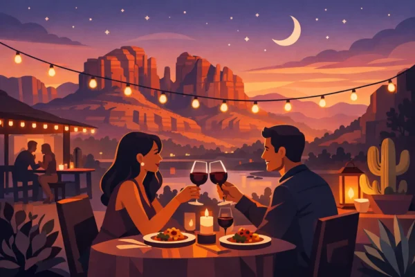 Sedona Date Night Dinner Examples for Couples
