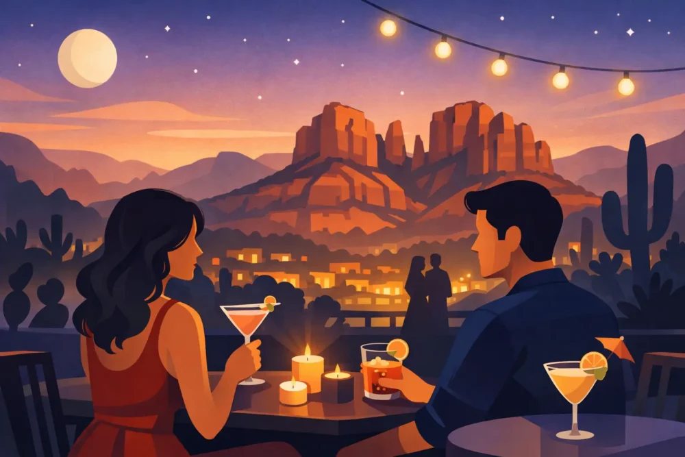 Best Places for Date Night Cocktails in Sedona