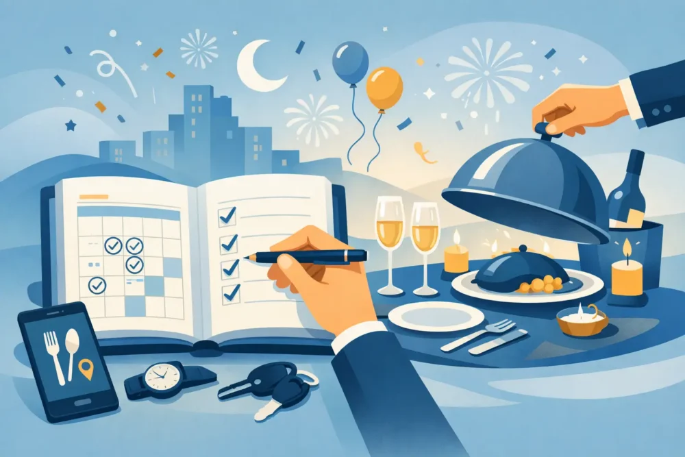 How to Plan Celebratory Dinner Reservations