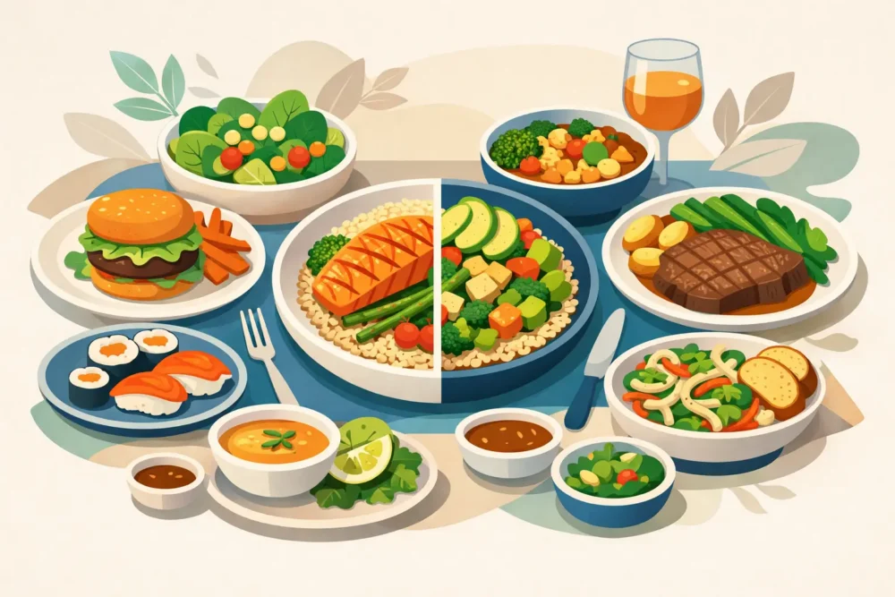 Top Menu Picks for Mixed Diets at Dinner