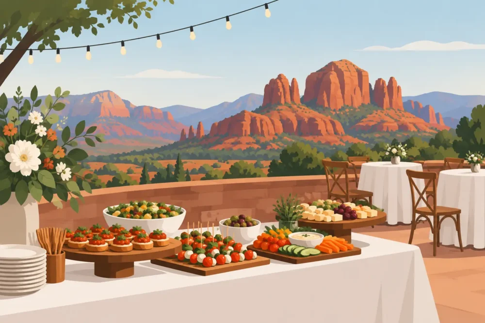 A Catering Menu Example for Any Sedona Event