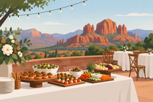 A Catering Menu Example for Any Sedona Event