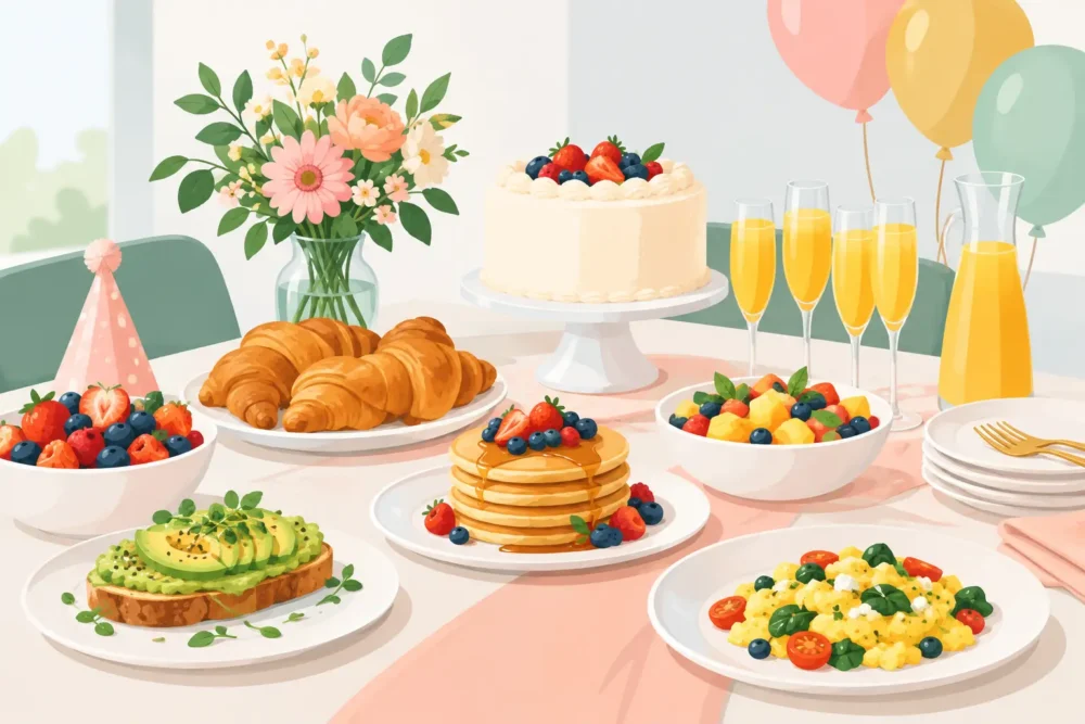 Birthday Brunch Menu Example for a Memorable Party
