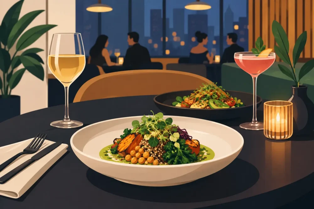 Vegan Dining That Feels Like a Night Out