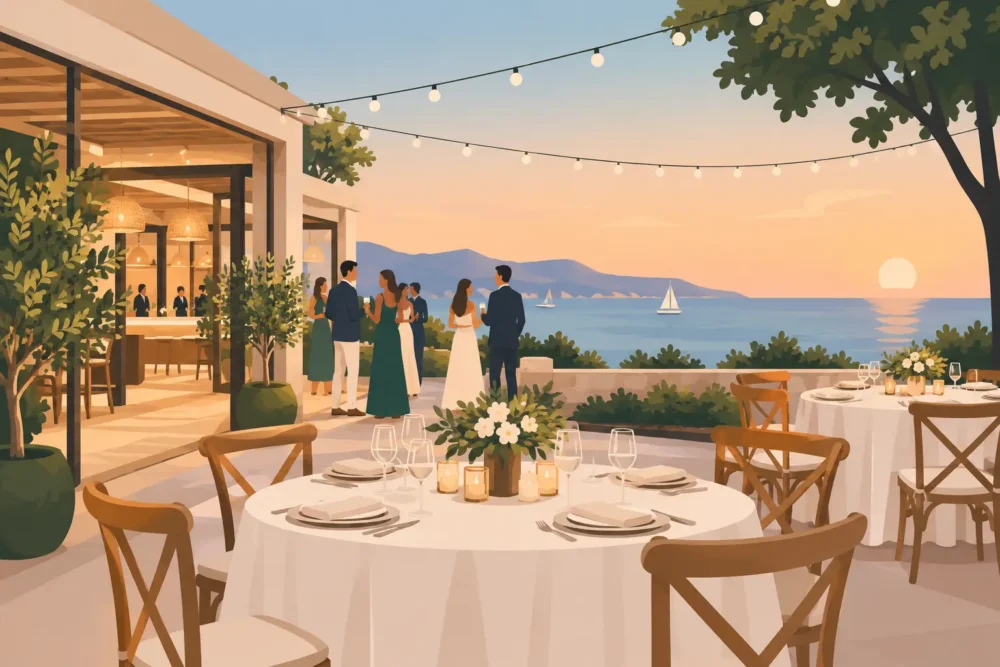 Wedding Welcome Party Restaurant Examples