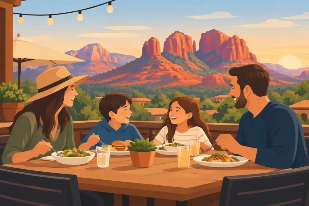 Where to Find Family Friendly Dinner in Sedona