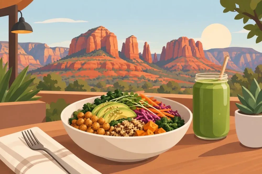 Where to Order Vegan Comfort Food in Sedona